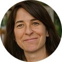 Elena Papadaki, Navy Blue yacht tour guest at Gerakas in the Cyclades