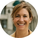 Petra Novak, Navy Blue boat tour guest at Kleftiko in the Cyclades