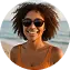 Sophie M, Navy Blue honeymoon cruise guest in Milos