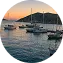 Élise Petrakis, Navy Blue anniversary sea transfer guest from Milos to Athens