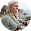 Freya Nilsen, Navy Blue direct sea transfer guest from Milos to Athens