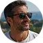 Noor Saleh, Navy Blue anniversary sea transfer guest from Milos to Mykonos