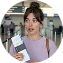 Sylvie Girard, Navy Blue direct sea transfer guest from Milos to Paros