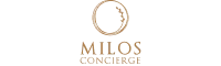 Milos Concierge logo – Navy Blue local services partner