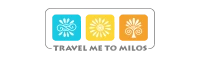 Travel to Milos logo – Navy Blue tourism partner